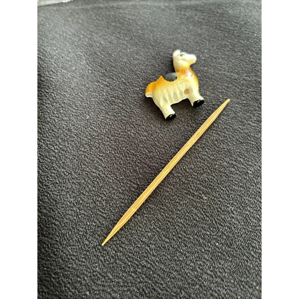 Cocktail Toothpicks Llama & Peruvian People Reusable Appetizer Fruit Party Decor